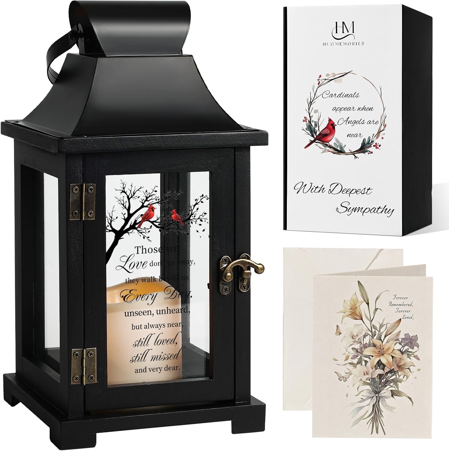 Memorial Lantern for Sympathy Gifts in Memory of Loved Ones