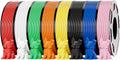 8-Color PLA Filament Bundle Set 1.75 mm - Vibrant 8 Pack for 3D