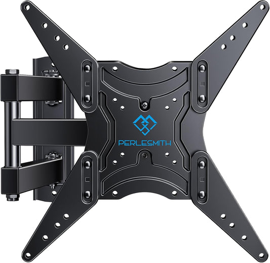PERLESMITH Full Motion TV Wall Mount - Maximize Viewing Flexibility