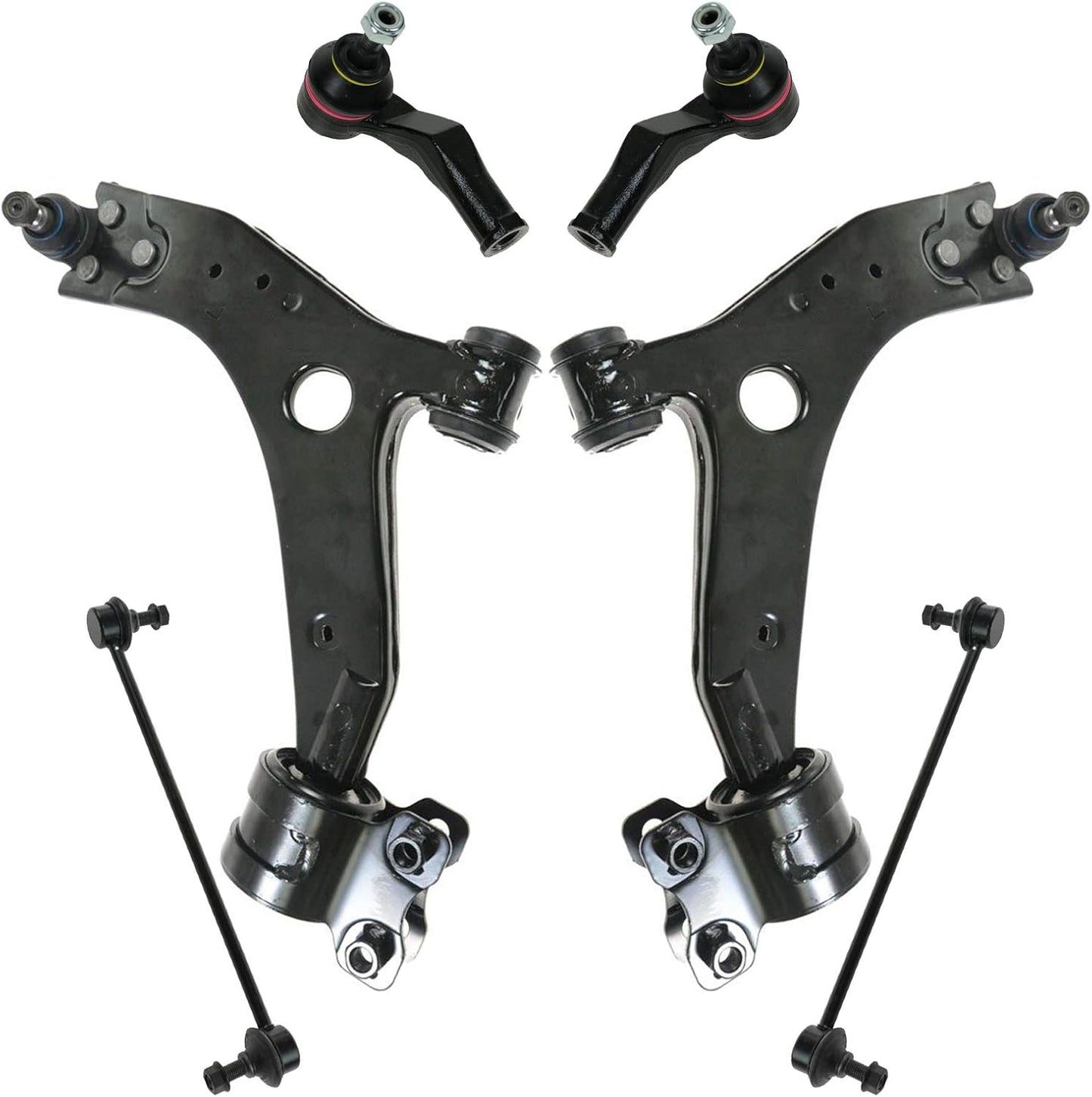 TRQ Front Steering & Suspension Kit for Volvo C30 C70 S40 V50