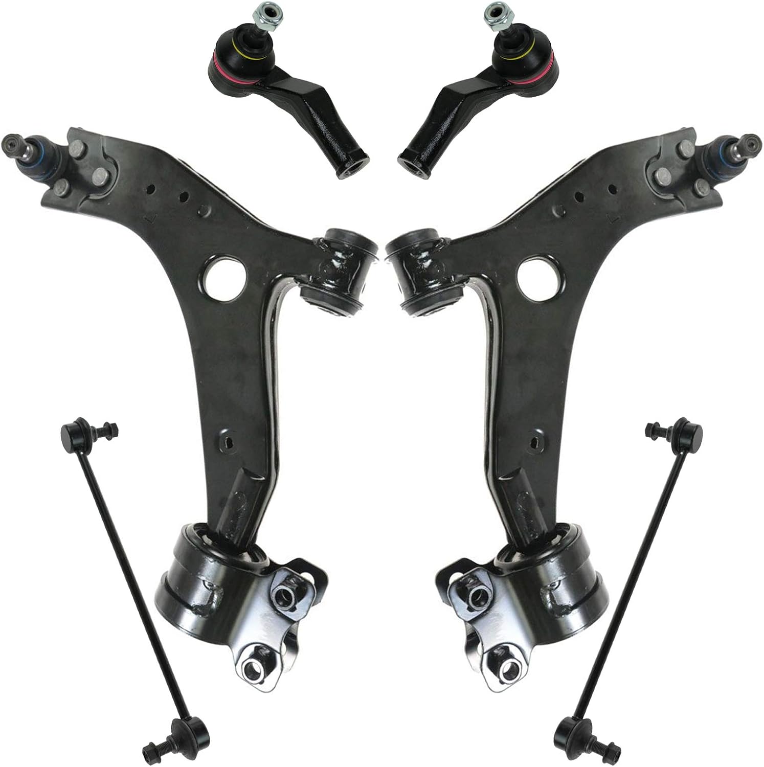 TRQ Front Steering & Suspension Kit for Volvo C30 C70 S40 V50