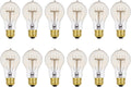 Globe Electric 60W Edison Quad Loop A19 Bulb 12-Pack - Warm Vintage