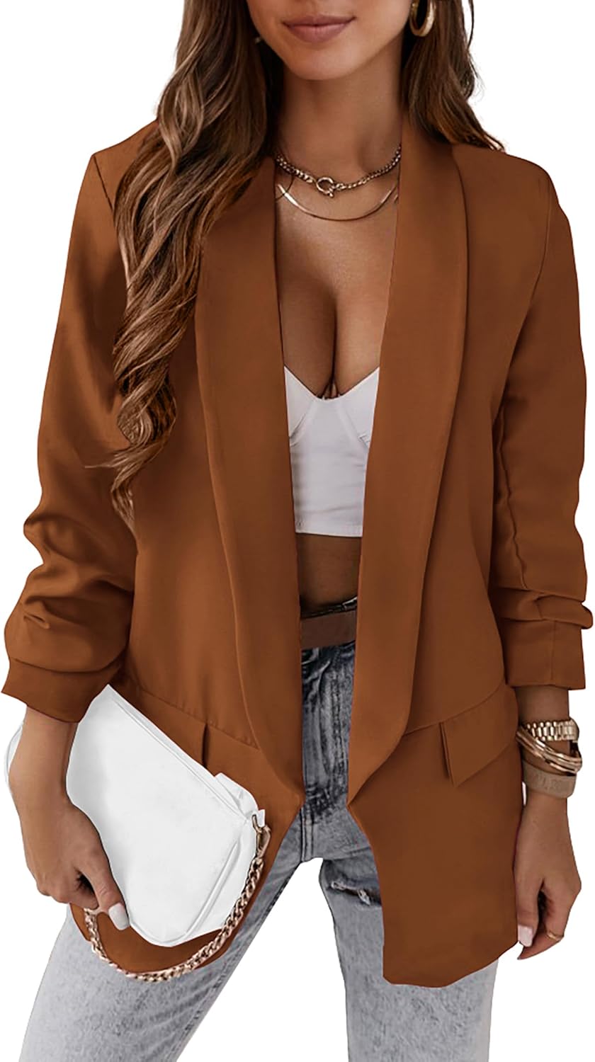 KIRUNDO Blazers for Women: Oversized Business Casual Style