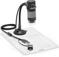 Plugable USB Digital Microscope 250x - Portable 2MP USB/USB-C
