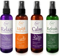 Aromatherapy Mist Set of 4 Natural Air Fresheners for Home