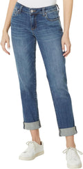 Catherine Boyfriend Womens Jeans Mid Rise - Versatile Comfort