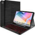 REAL-EAGLE Backlit Keyboard Case for Galaxy Tab S6 Lite - Detachable