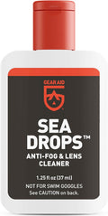 Sea Drops Anti-Fog & Lens Cleaner (1.25 oz) - Reliable Mask Defogger
