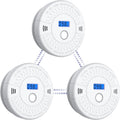 Interlinked Smoke Carbon Monoxide Detector Combo - 10-Year Battery