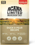 ACANA Singles Duck & Pear Limited Ingredient Dry Dog Food - High