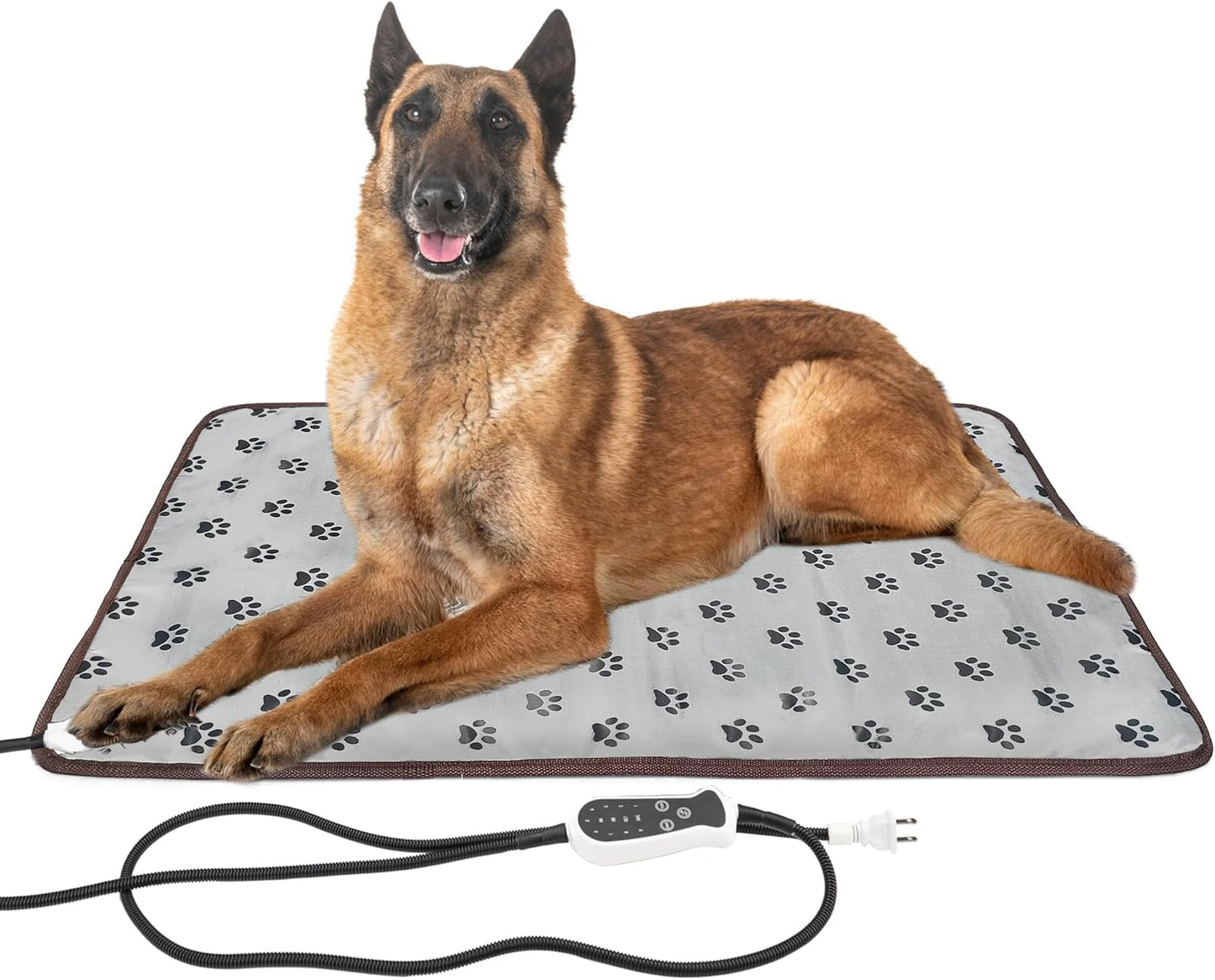 Large Dog Cat Heating Pad with Adjustable Temperature Settings