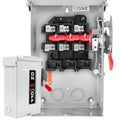 30 Amp Disconnect Switch 3 Pole Non-Fusible - Durable NEMA 3R