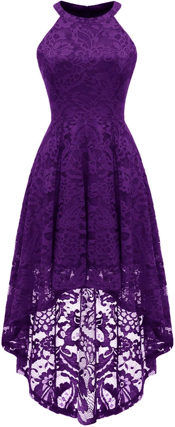 Elegant Halter Lace Wedding Guest Dress for Any Occasion