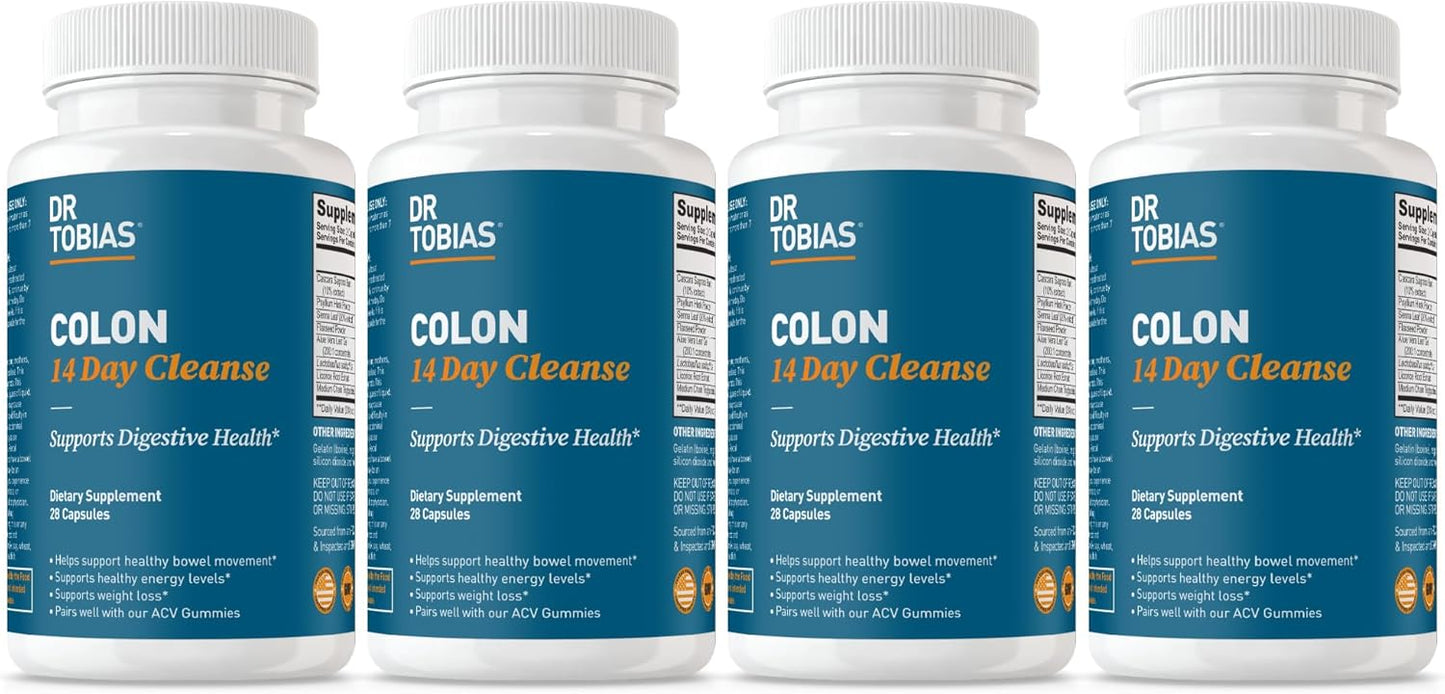 Dr. Tobias Colon Cleanse 14 Day Detox for Digestive Health