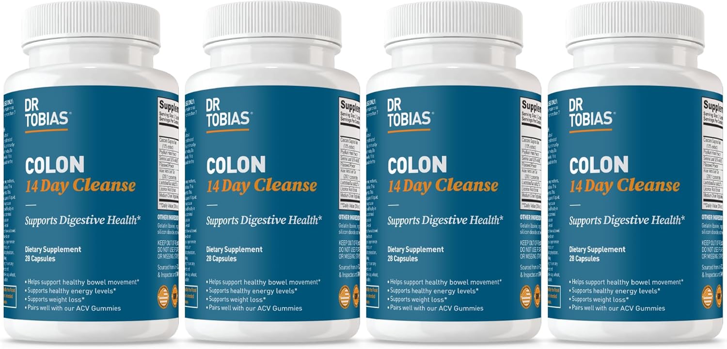 Dr. Tobias Colon Cleanse 14 Day Detox for Digestive Health