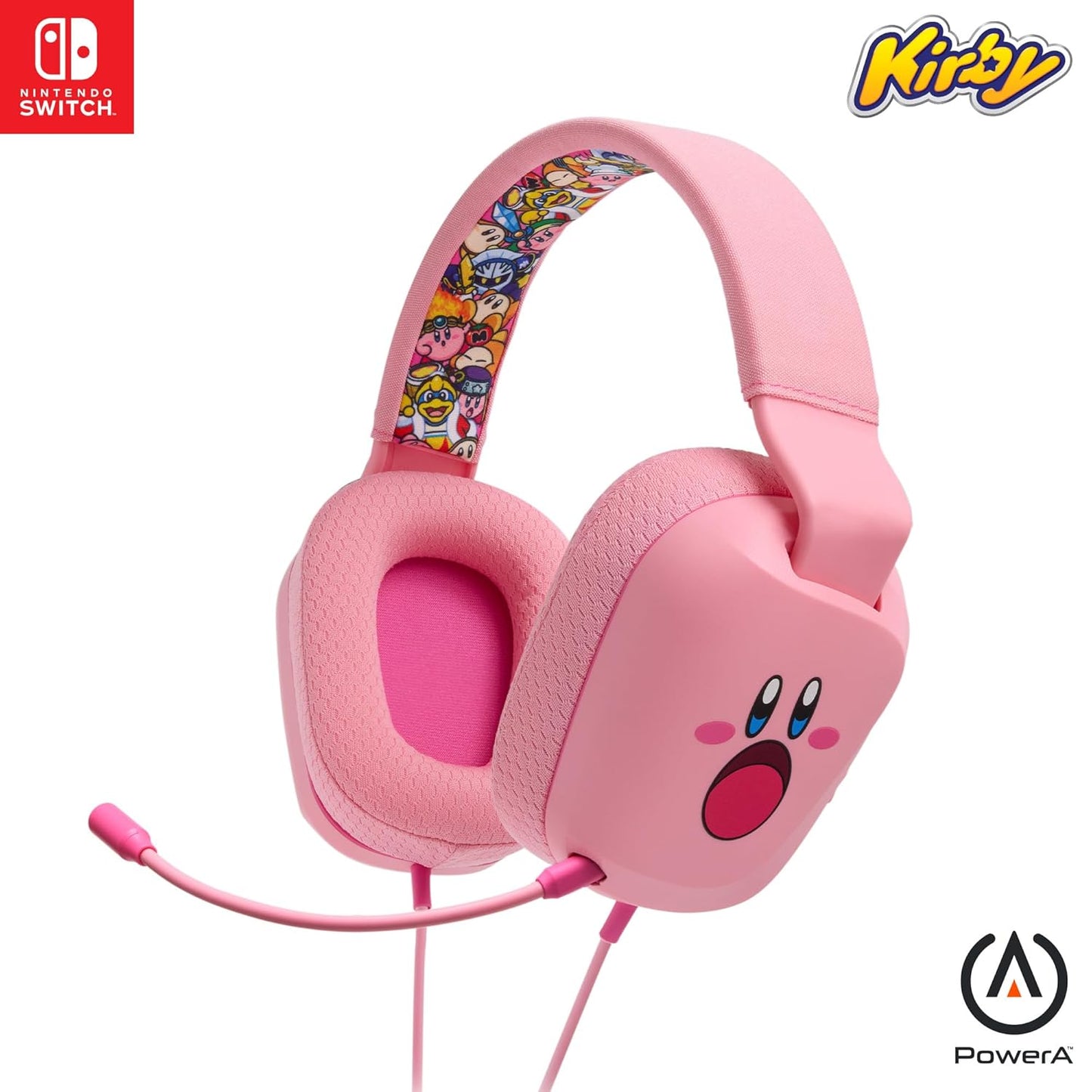 PowerA Wired Stereo Headset for Nintendo Switch - Comfort & Audio