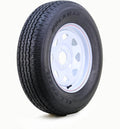 ROCKMAN Trailer Tire Wheel Assembly ST205/75R15 - Durable 8-Ply Safety