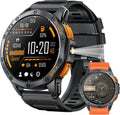 Ultimate Fitness & Navigation: Military Smartwatch for Men