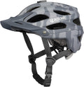 Mountain Bike Helmet with Camera Mount and Detachable Visor