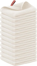 Kitchen Dish Towels 12 Pack 100% Cotton Waffle Weave - Soft