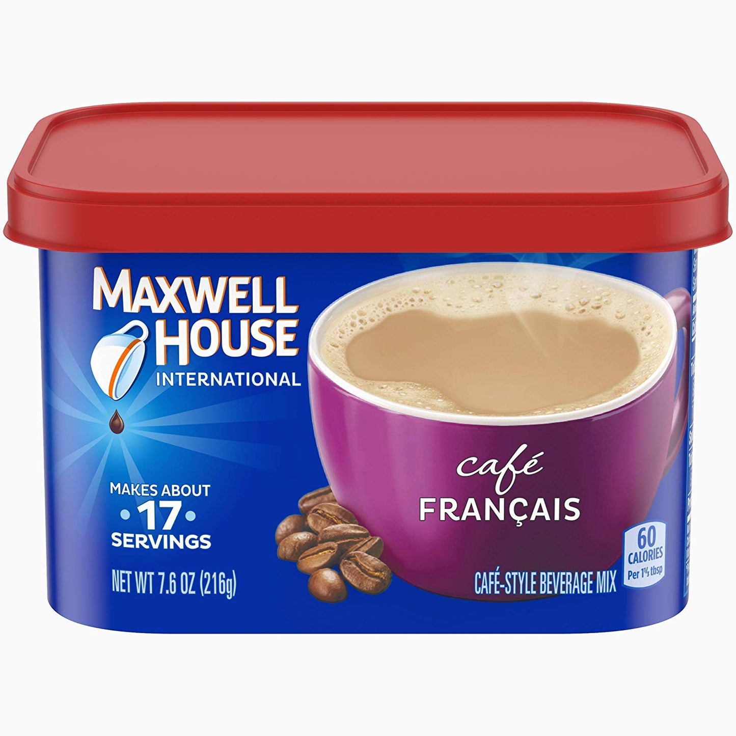Maxwell House International Cafe Francais Light Roast Beverage Mix