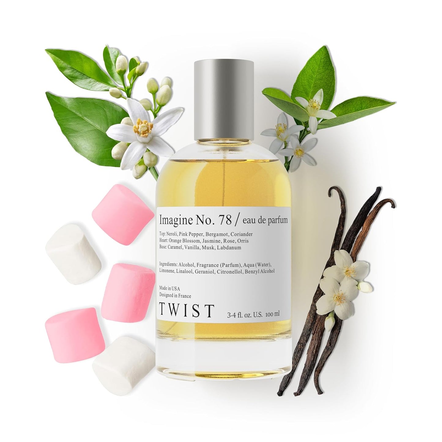 Twist Imagine No. 78 - Long Lasting Eau De Parfum for Women