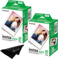 Fujifilm Instax Mini Film Twin Packs - 40 EXP, ISO 800 - True Color