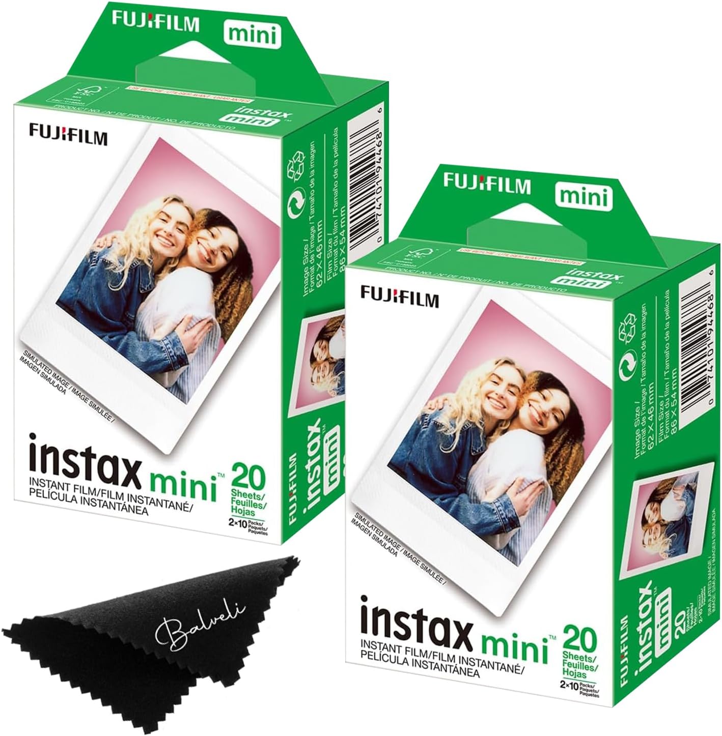 Fujifilm Instant Mini Film Twin Packs for Capturing Moments