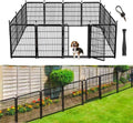 48in Secure Garden Fencing 26.7 ft with Gate - Tall Dog Proof Barrier