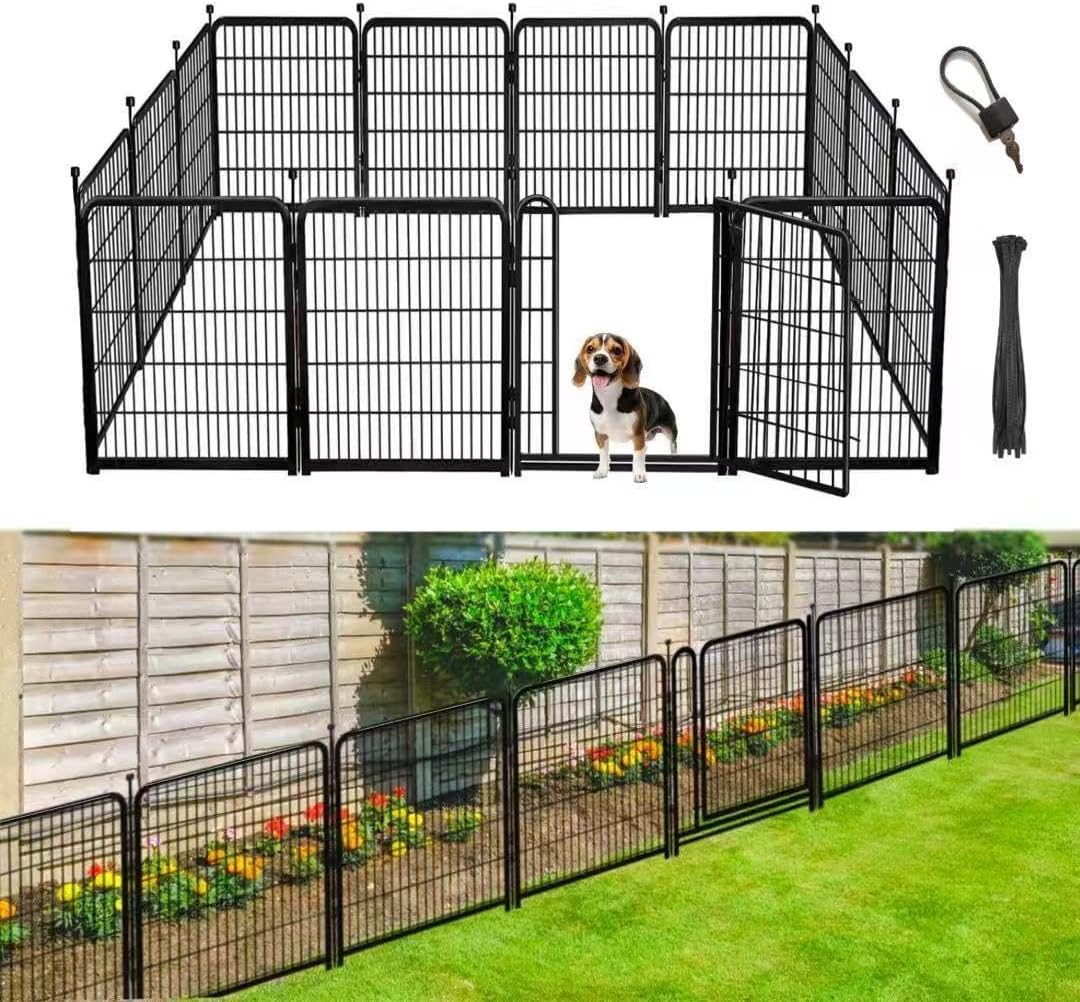 48in Secure Garden Fencing for Dogs and Outdoor Use