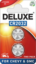 Key Fob Replacement Batteries for Chevy GMC - Pack of 2 CR2032