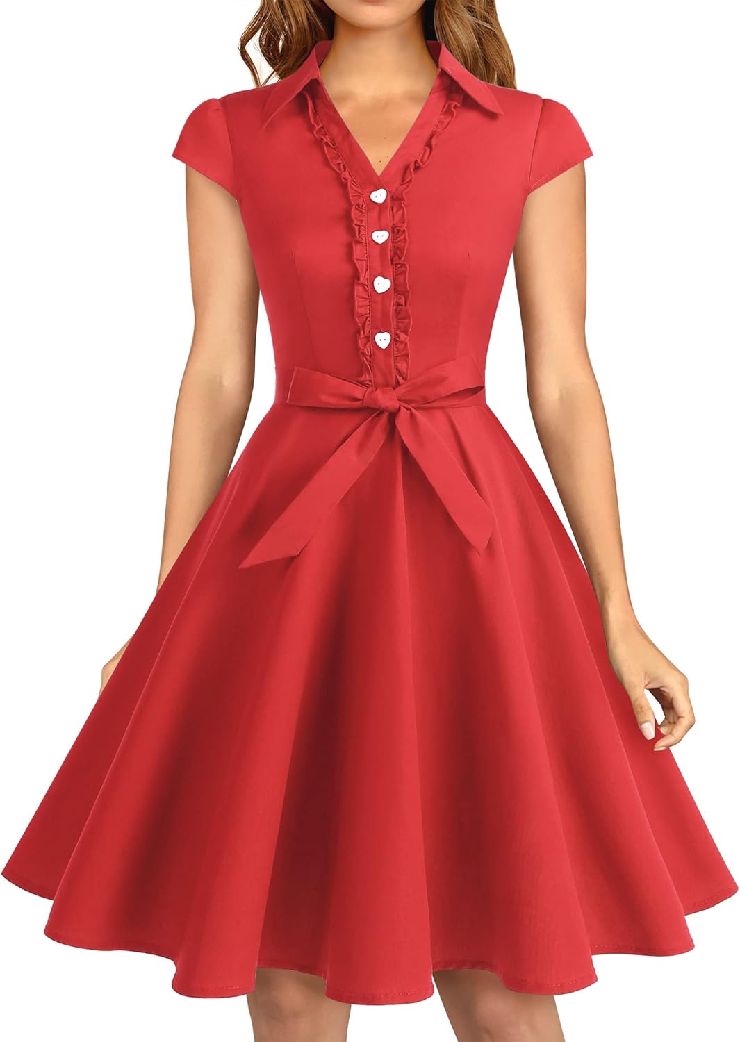 Wedtrend Women's 1950s Retro Rockabilly Dress for Every Occasion