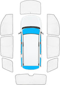 KMF 8pcs Thicken Full Window Sun Shades for Chevrolet Tahoe 2015-2020
