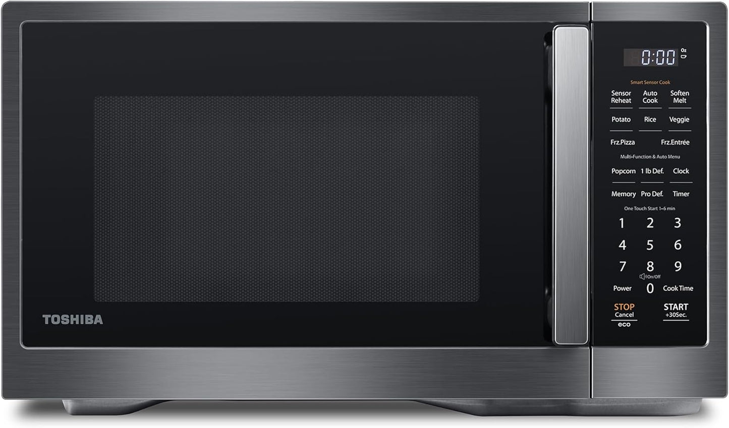 Toshiba 1000W Microwave with Smart Sensor & 13 Auto Menus