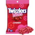 TWIZZLERS Bites Cherry Flavored Chewy Candy Bulk Case - Snack Ready