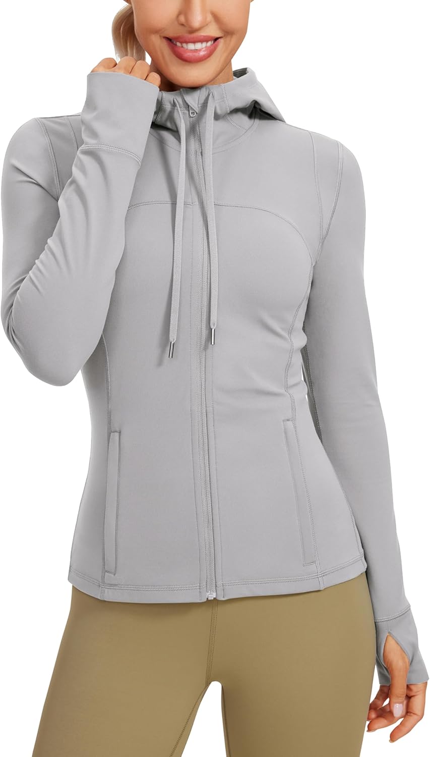 CRZ YOGA Butterluxe Hooded Athletic Jackets for Women Review