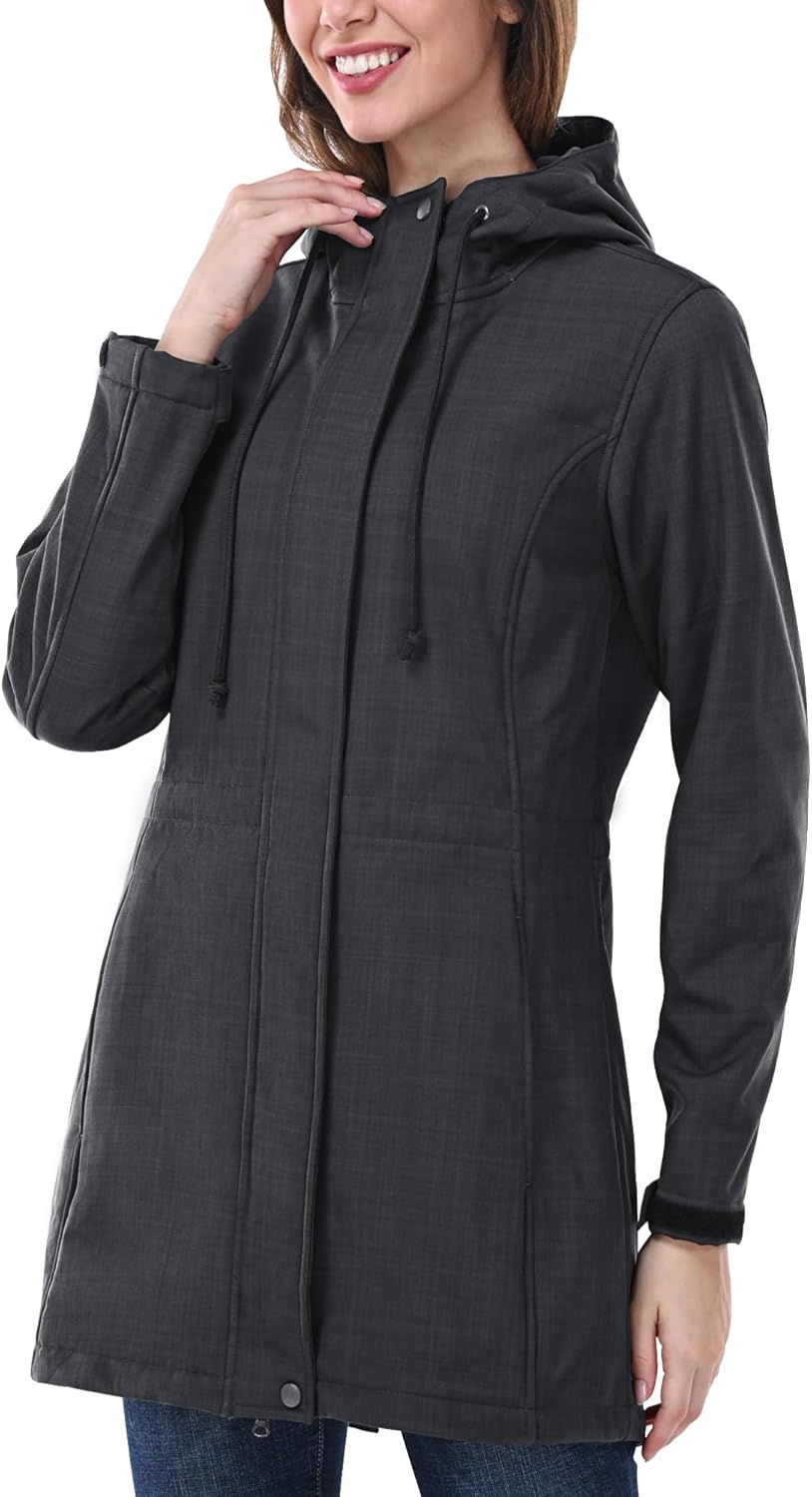 Outdoor Ventures Women's Lightweight Waterproof Fleece Jacket