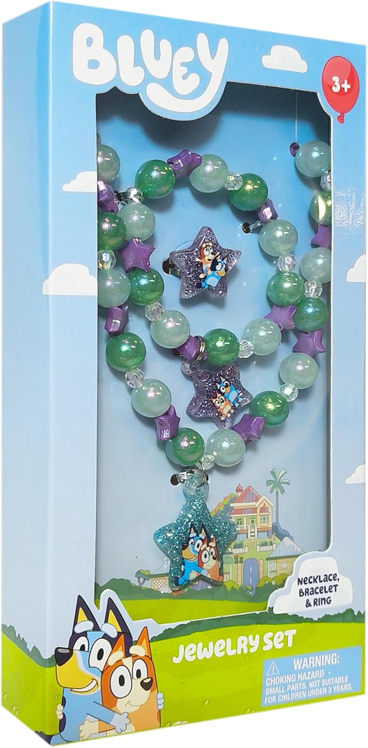 Sparkle & Shine Toy Jewelry Set - 3-Piece Play Accessories