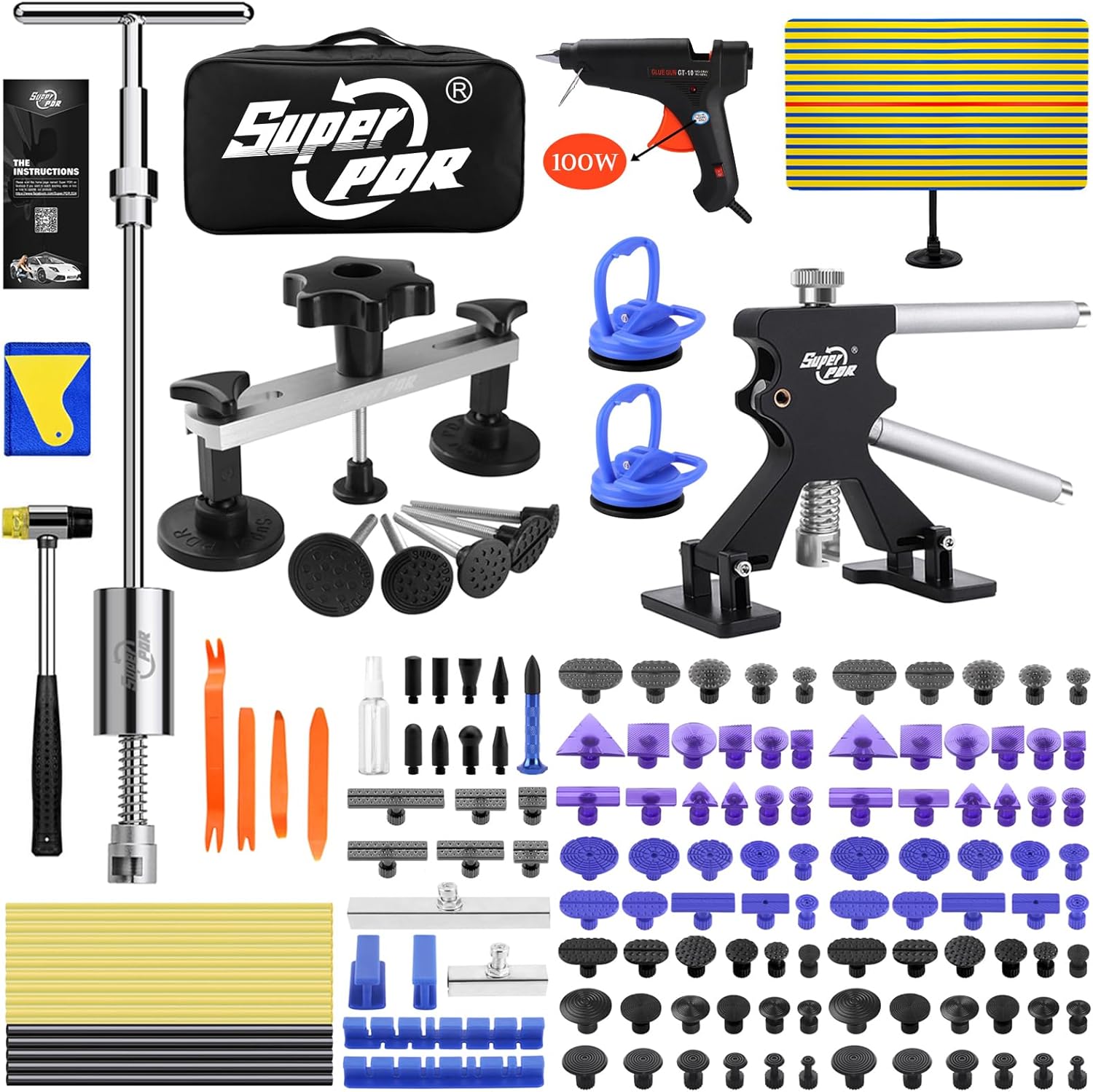 Super PDR Car Dent Puller Kit for Quick and Easy Repairs