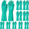 20 Pairs Heavy Duty Nitrile Gloves for Chemical Resistance