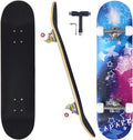 Skateboards for Beginners Adults Teens Kids 31 in Complete Skateboard