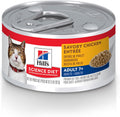 Hill's Science Diet Adult 7+ Chicken Minced Wet Cat Food - Senior