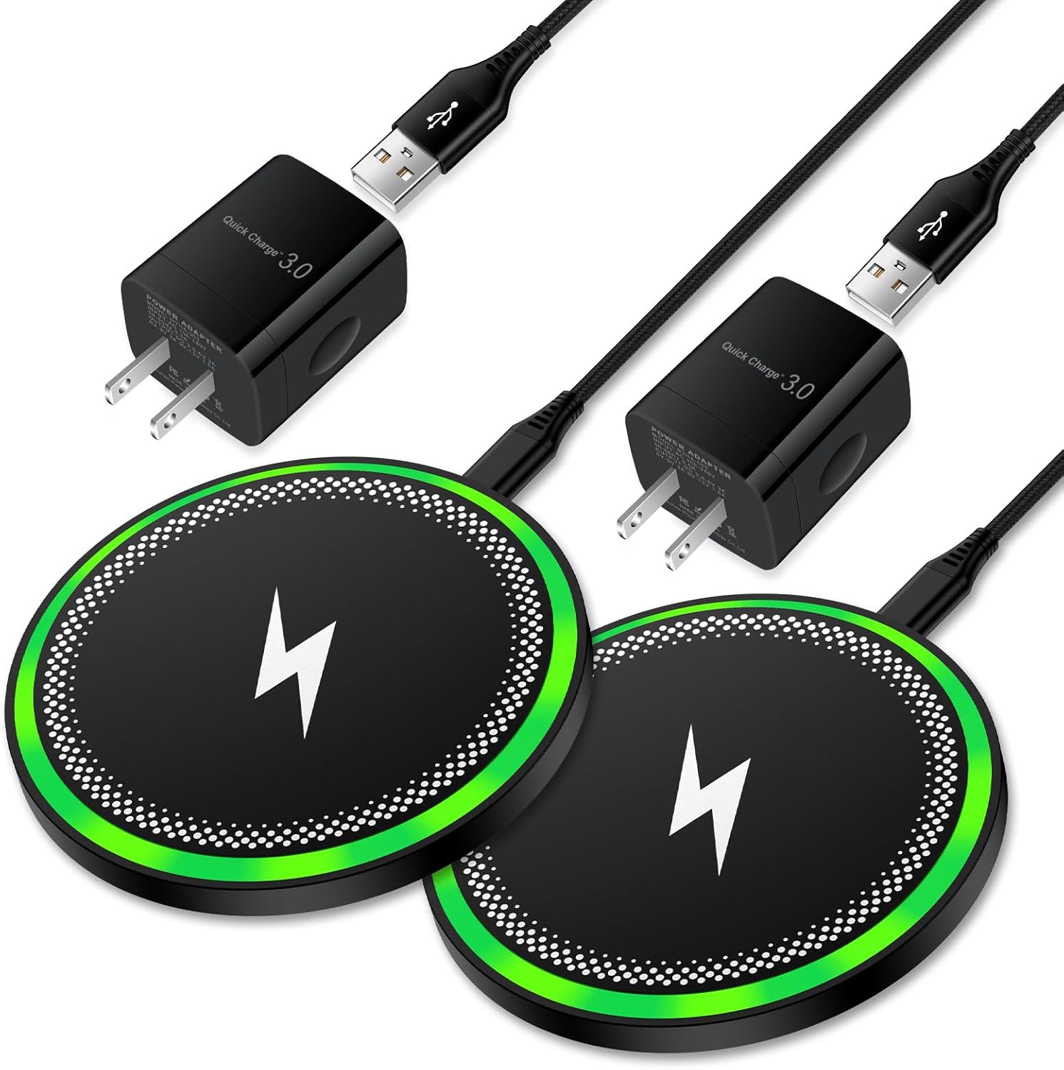 Fast 15W Wireless Charger for Samsung & Google