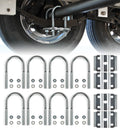 Heavy Duty Trailer U Bolt Kit for 3,500 lb Trailer Axle - Secure Fit