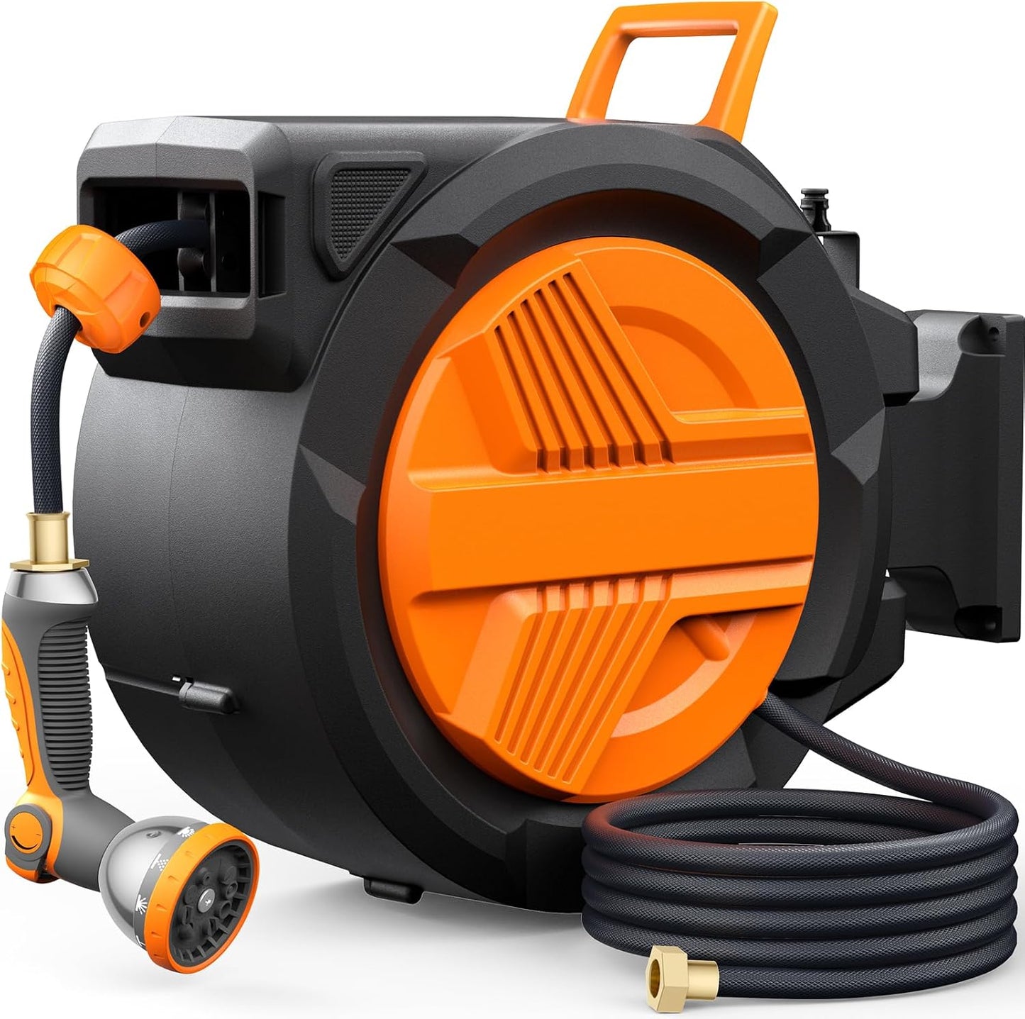 Retractable Garden Hose Reel 1/2 x 100ft for Easy Watering