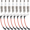 41-110 Iridium Spark Plugs & M8-48322 Wires by MCCKLE