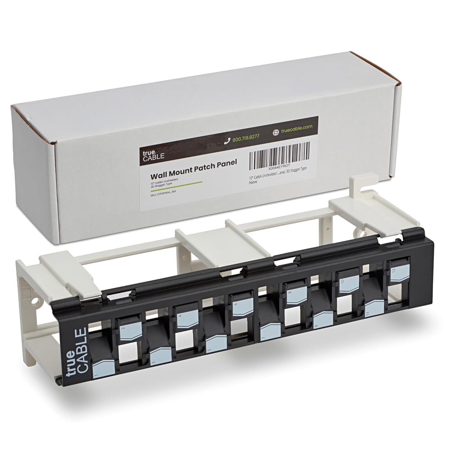TRUE CABLE Cat6A Unshielded 12-Port Modular Patch Panel Review