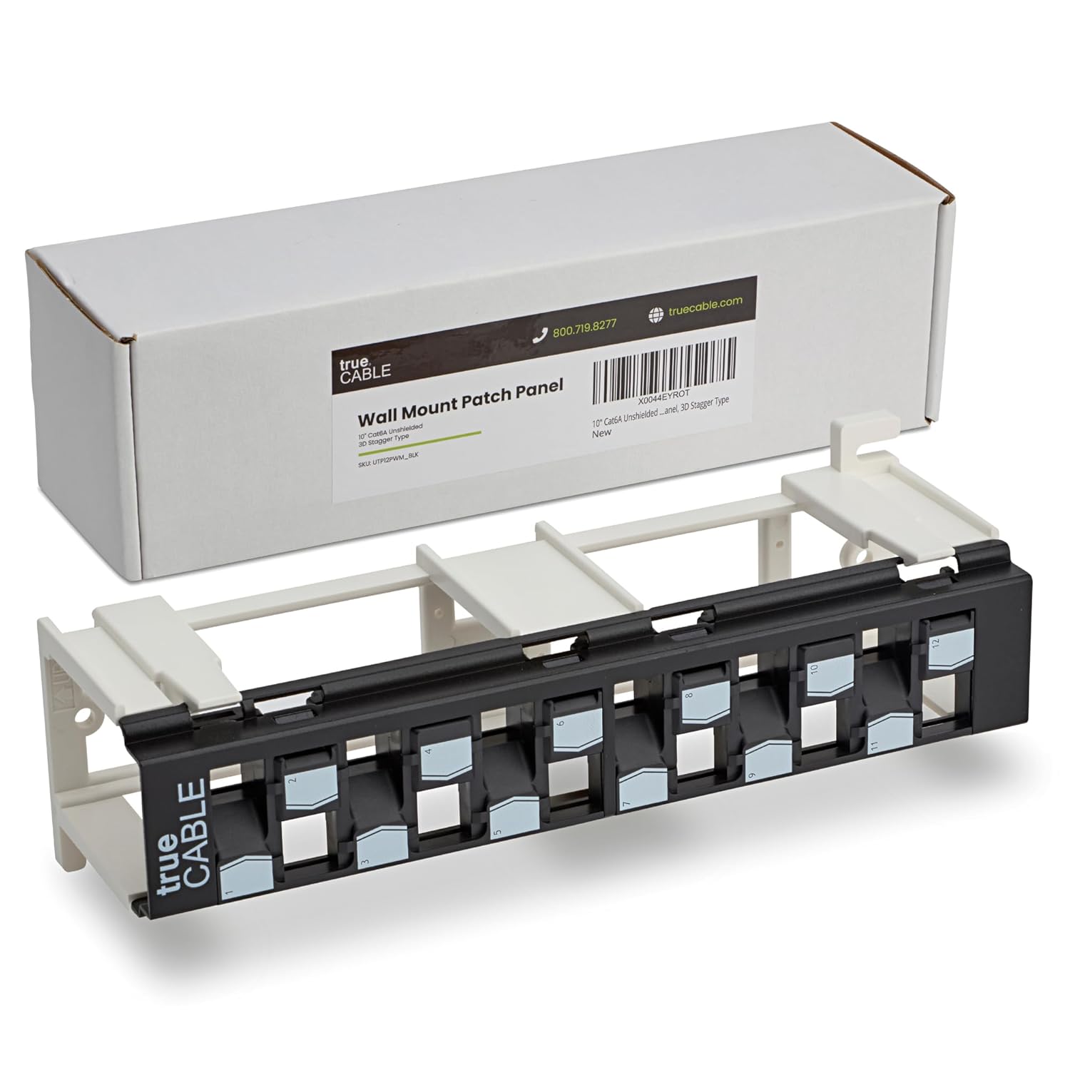 TRUE CABLE Cat6A Unshielded 12-Port Modular Patch Panel Review