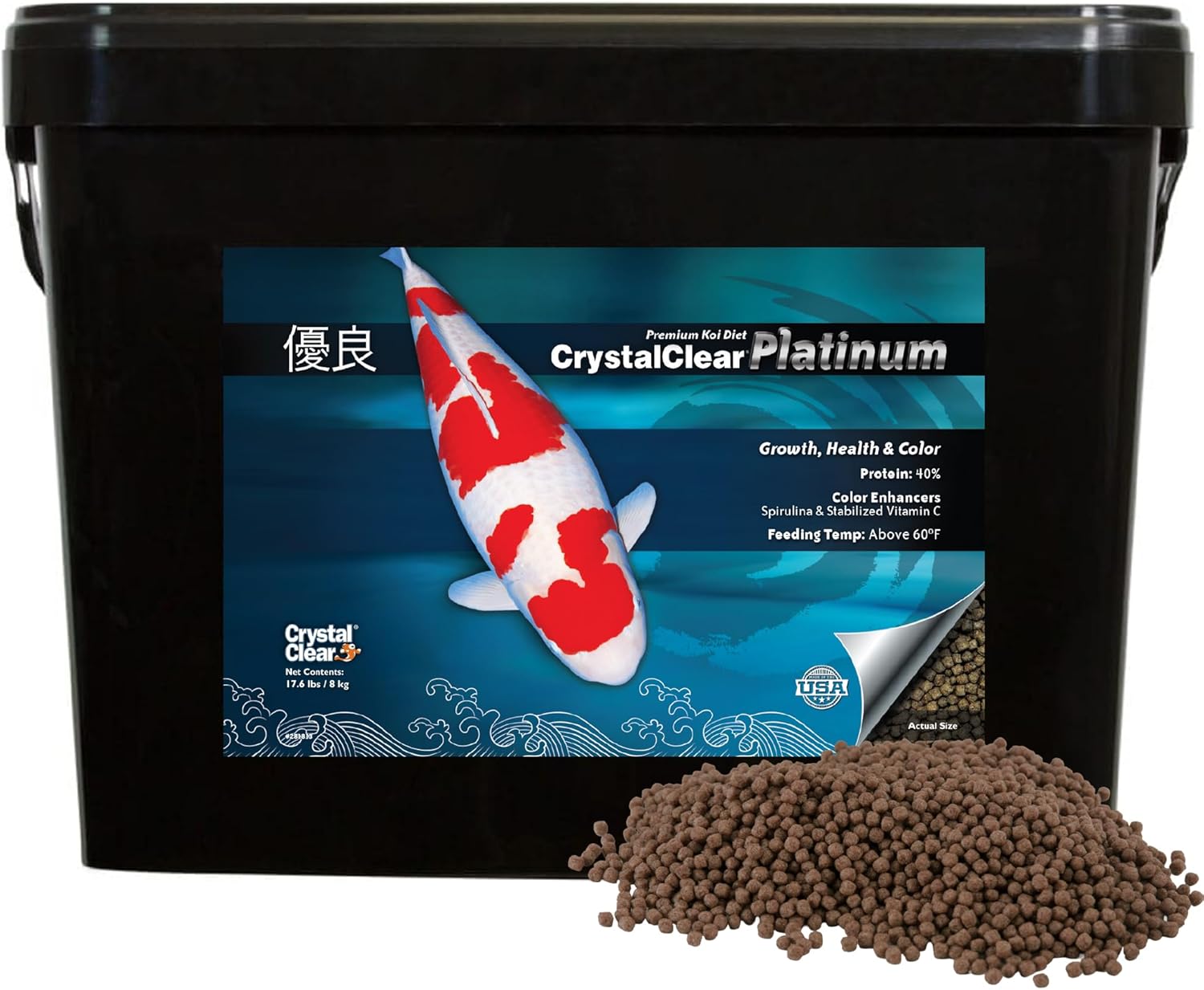 Premium Floating Pellets for Koi & Goldfish Growth and Color