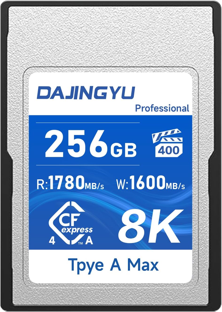 256GB CFexpress Type A Memory Card for 8K Video Recording